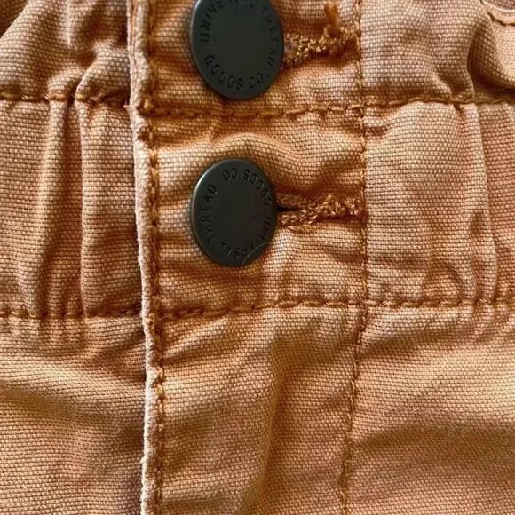 Universal Thread Cotton Blend Rolling Cuffs High Rise Ruffle Waist SZ XL # 1509 - Picture 5 of 11